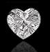Heart cut shape diamond